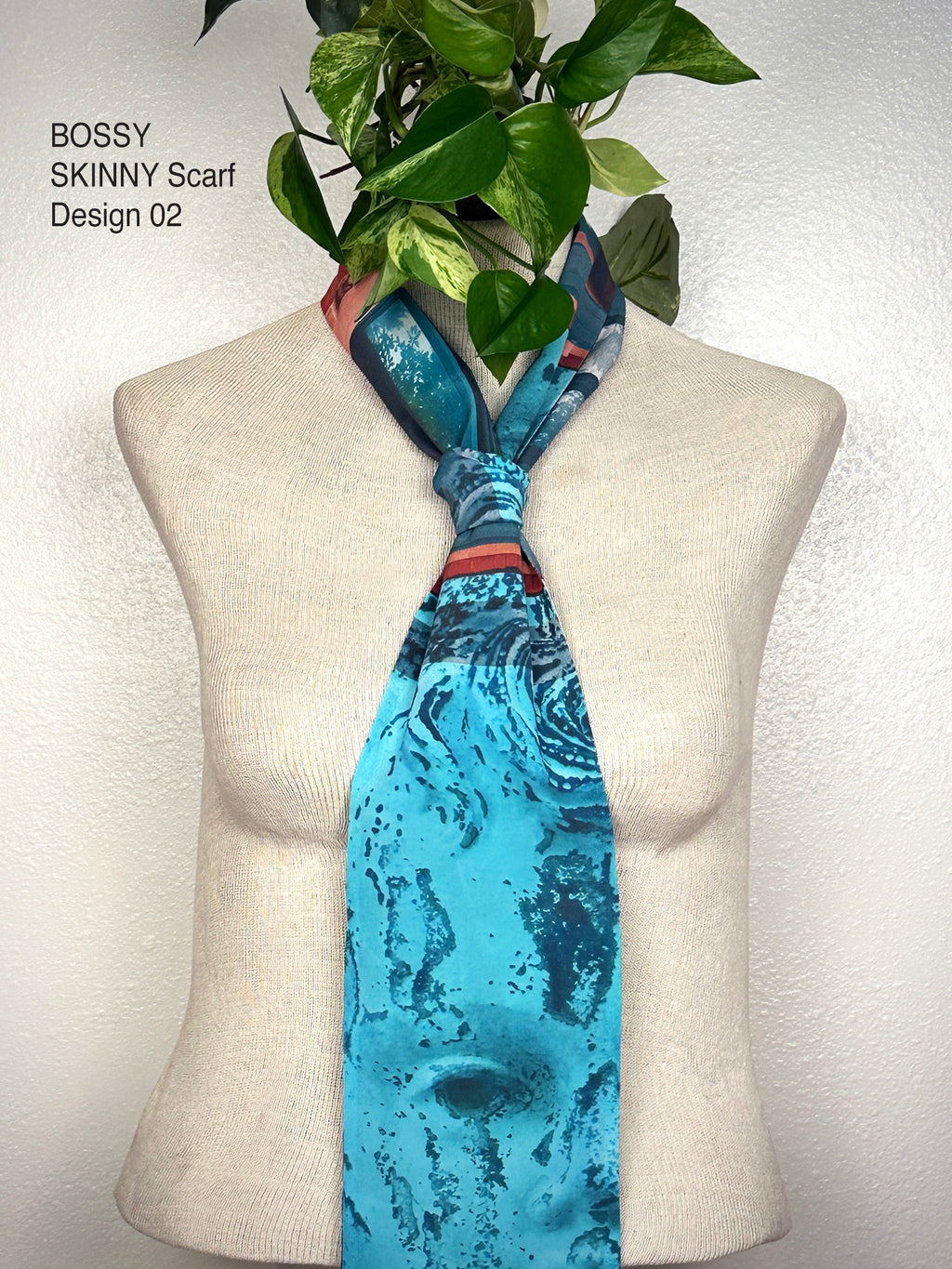 BOSSY SKINNY Washington DC Scarf