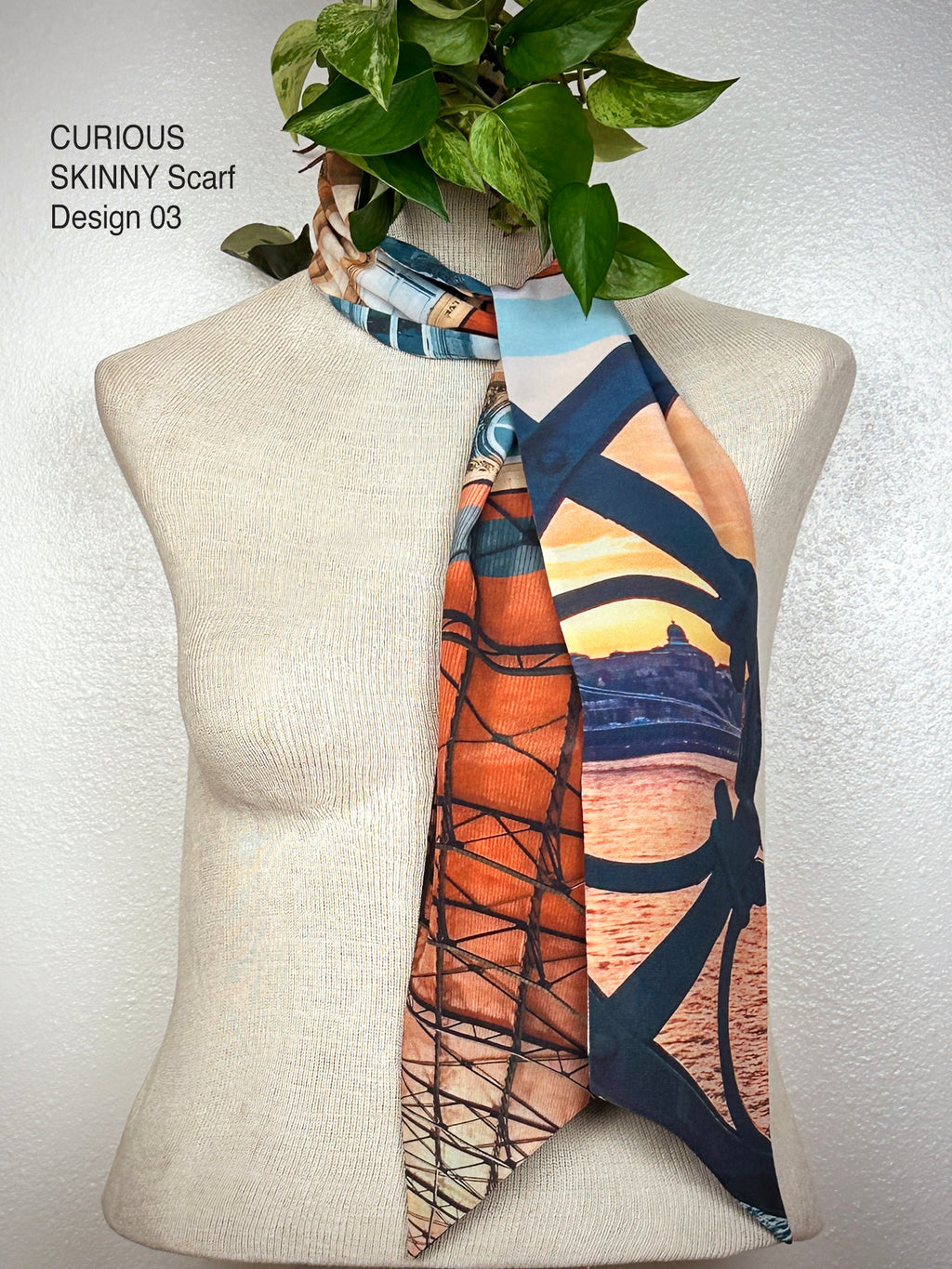 CURIOUS SKINNY Budapest Scarf