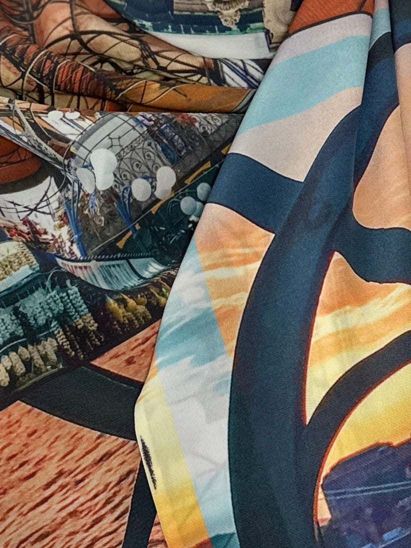 CURIOUS SKINNY Budapest Scarf