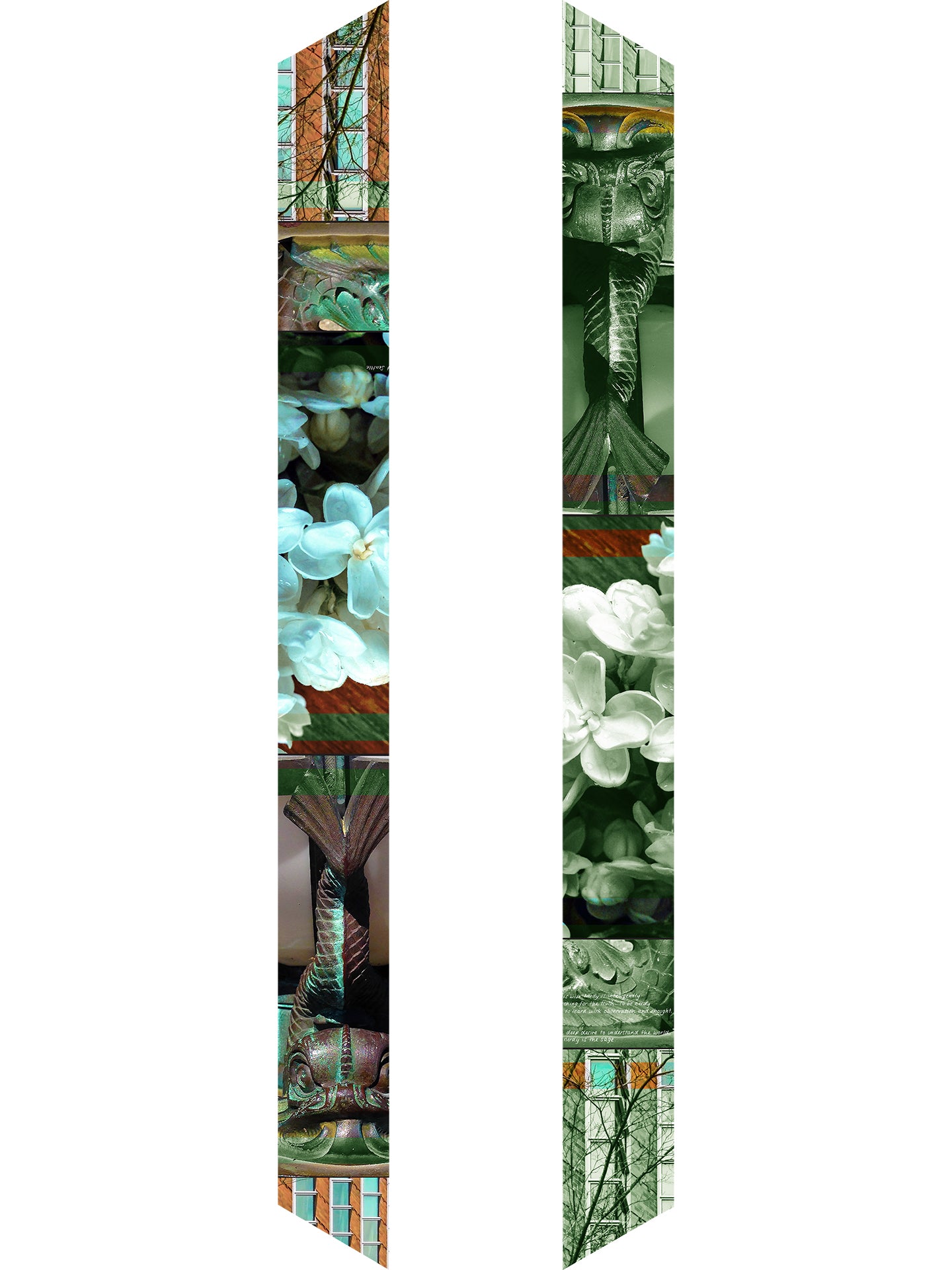 NERDY SKINNY Seattle Scarf