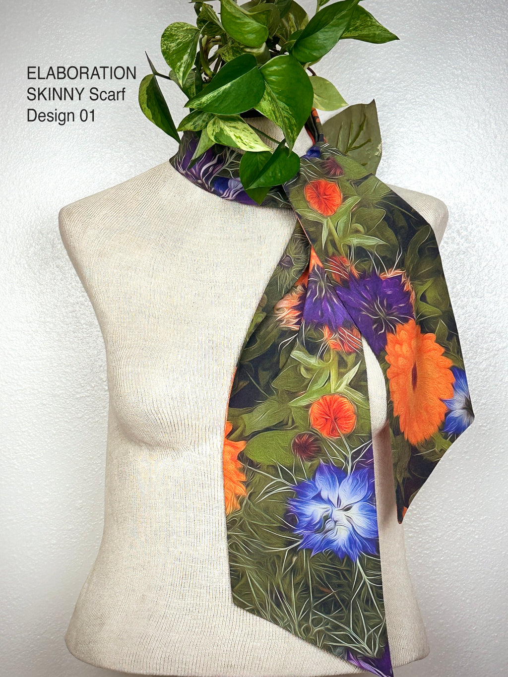 ELABORATION SKINNY Scarf