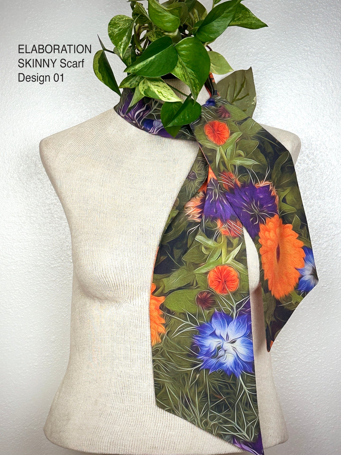 ELABORATION SKINNY Scarf