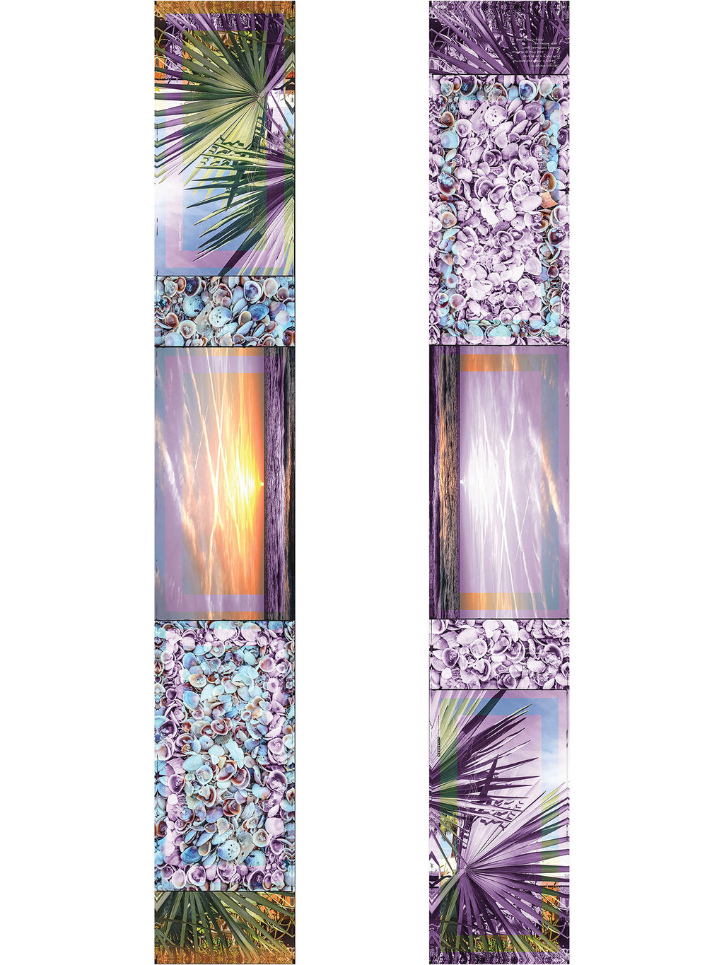 SASSY Slim Scarf: Clearwater Beach