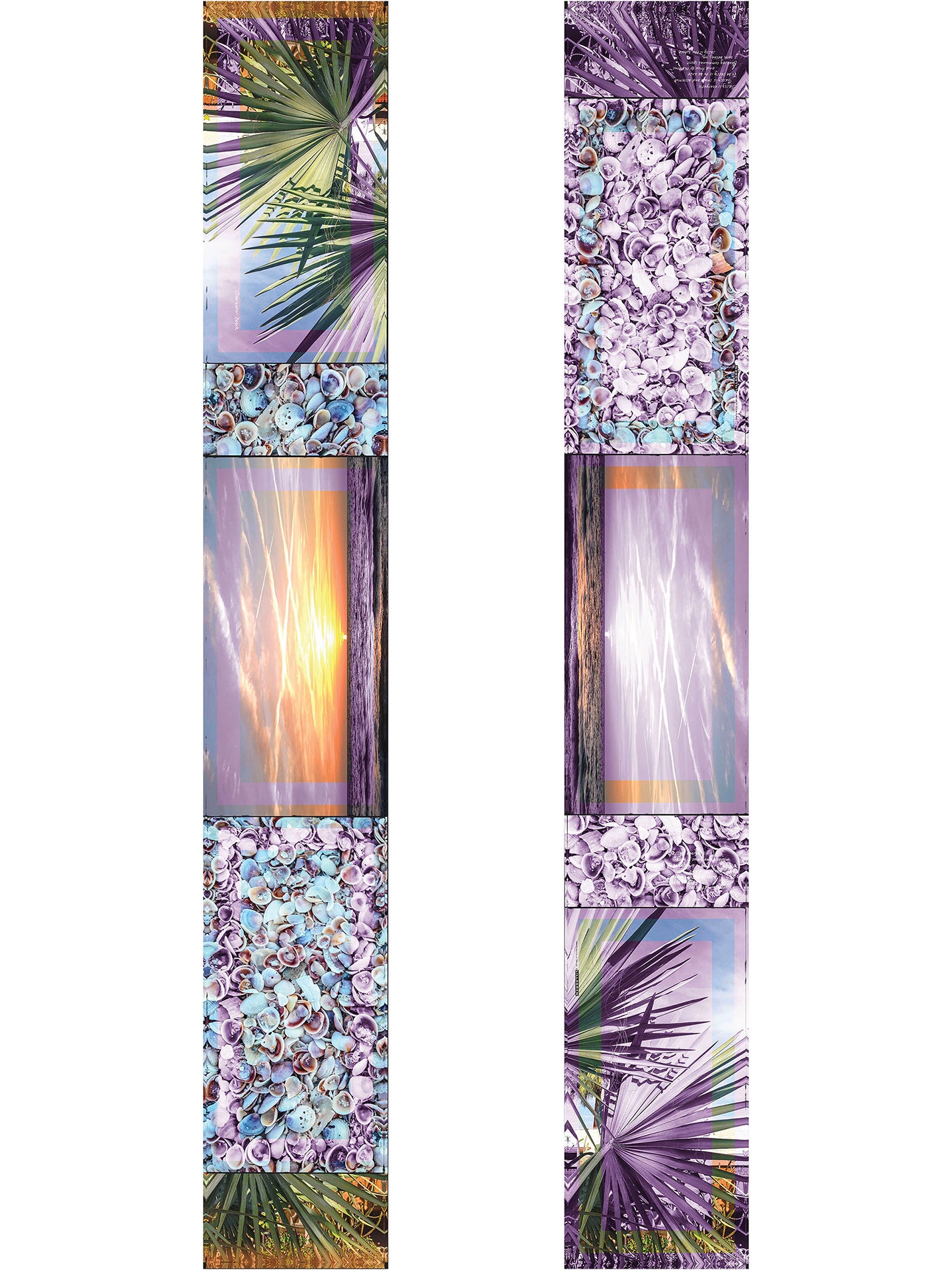 SASSY Slim Scarf: Clearwater Beach